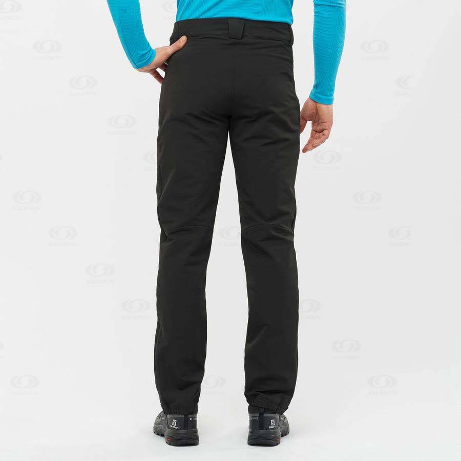 Black Salomon OUTPEAK WARM Men's Pants | US-N2065