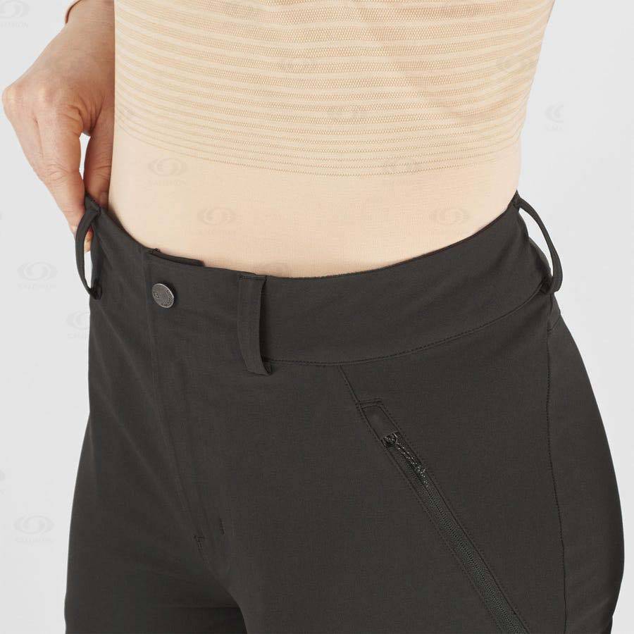 Black Salomon OUTPEAK WARM Women's Pants | US-O2218