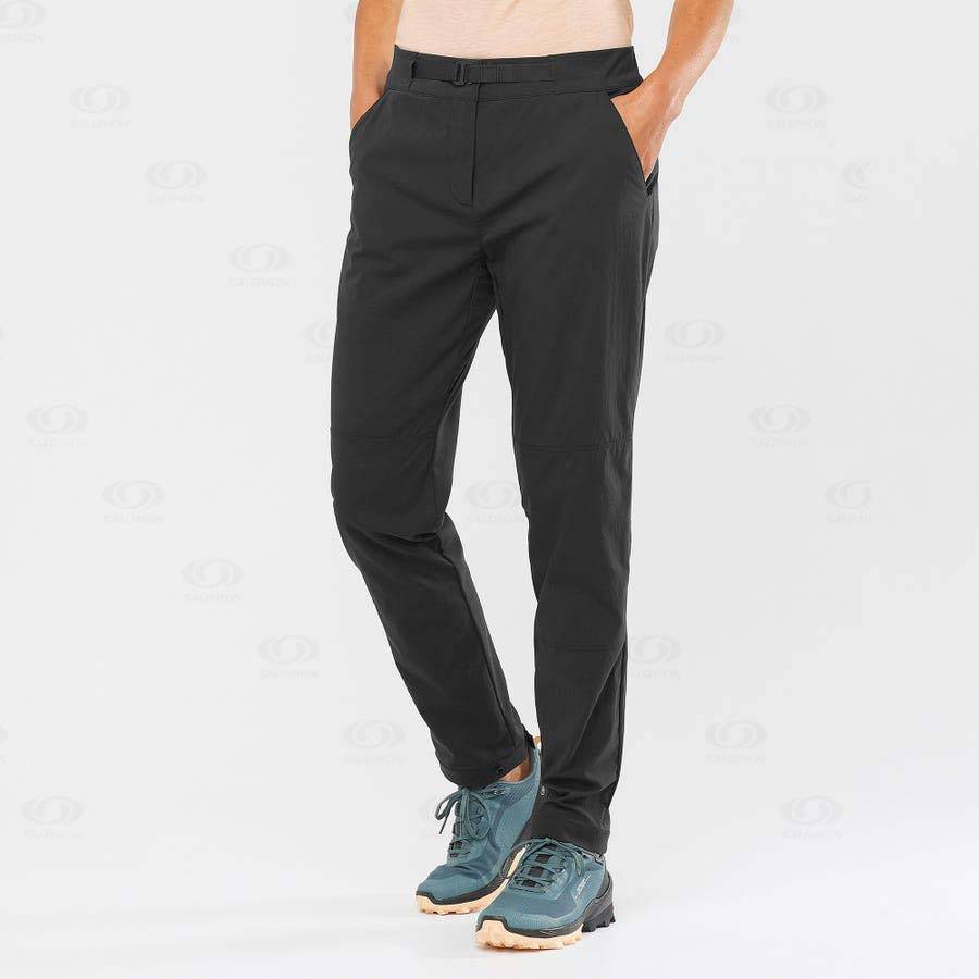 Black Salomon OUTRACK Women's Pants | US-M1734