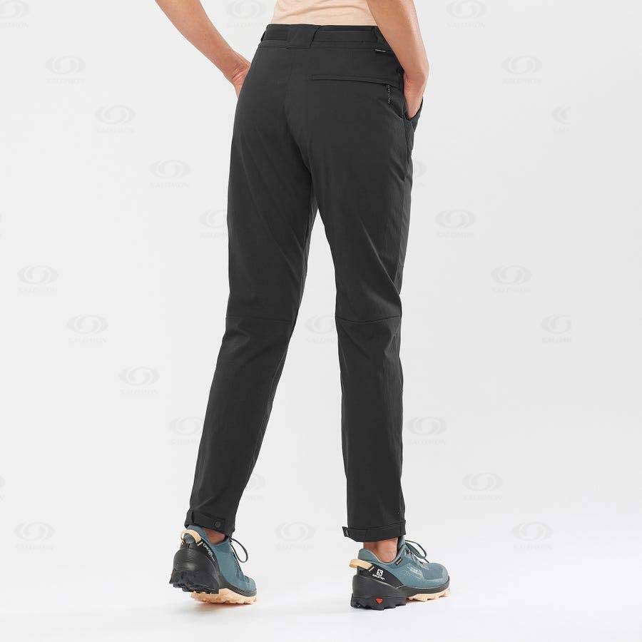 Black Salomon OUTRACK Women's Pants | US-M1734