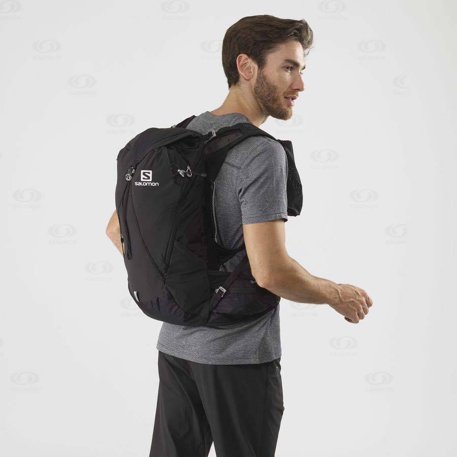 Black Salomon OUT DAY 20+4 Men's Backpacks | US-A2578