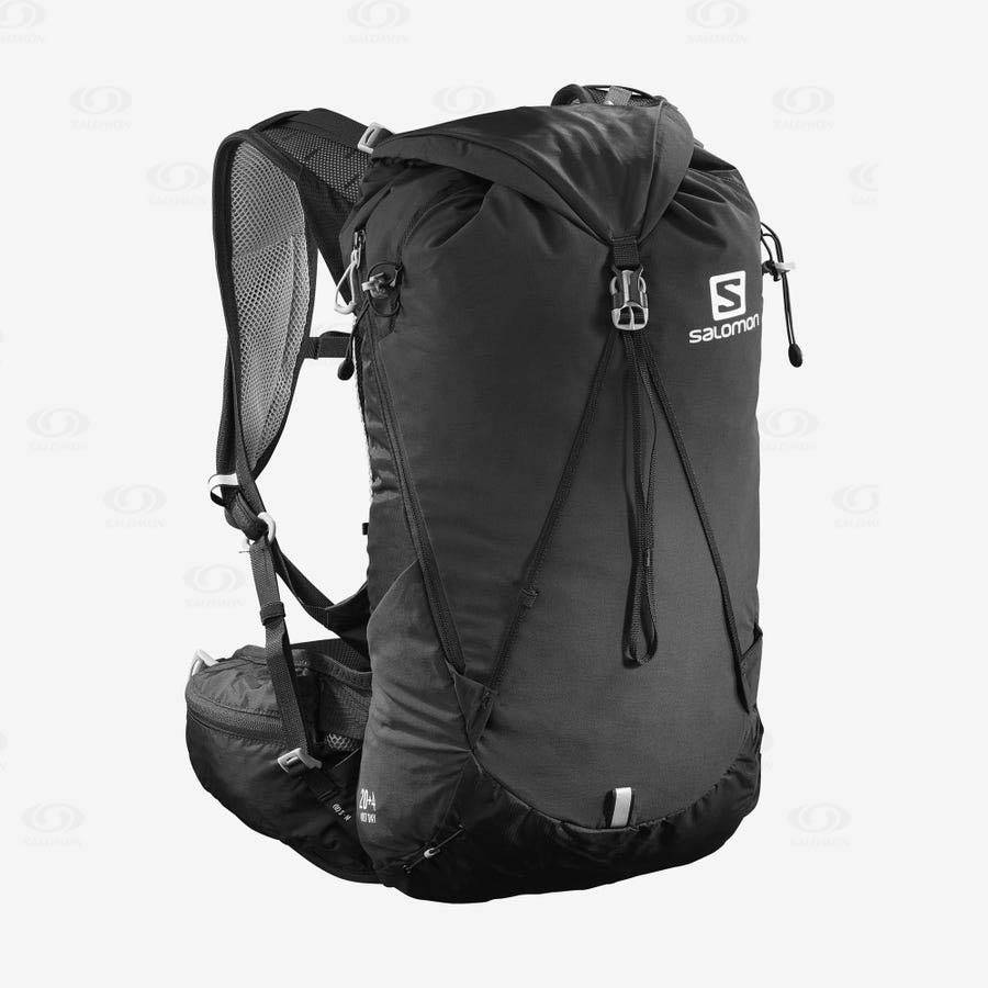 Black Salomon OUT DAY 20+4 Men\'s Backpacks | US-A2578