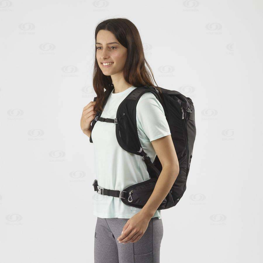 Black Salomon OUT DAY 20+4 Women's Backpacks | US-O2160