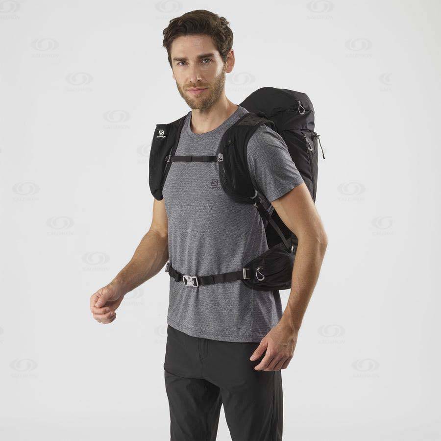 Black Salomon OUT NIGHT 30+5 Men's Backpacks | US-O2566