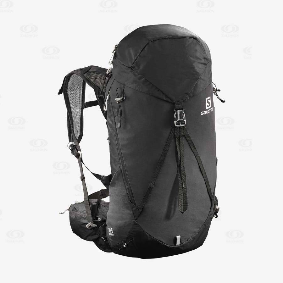 Black Salomon OUT NIGHT 30+5 Men\'s Backpacks | US-O2566