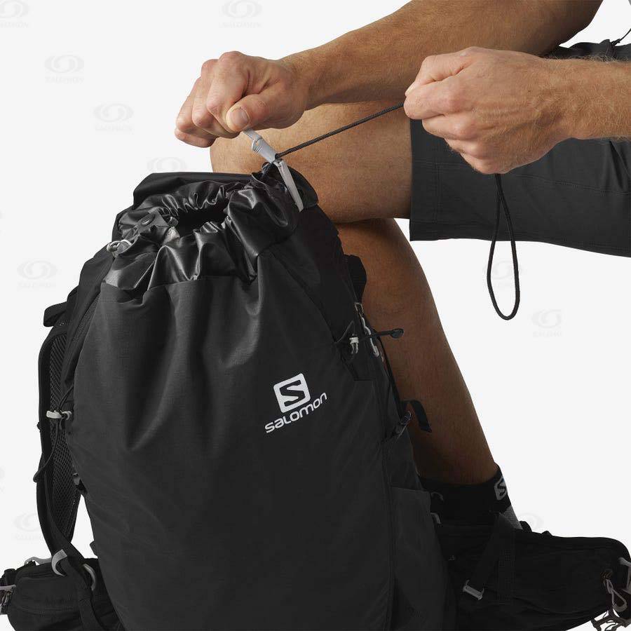 Black Salomon OUT WEEK 38+6 Men's Backpacks | US-M2322