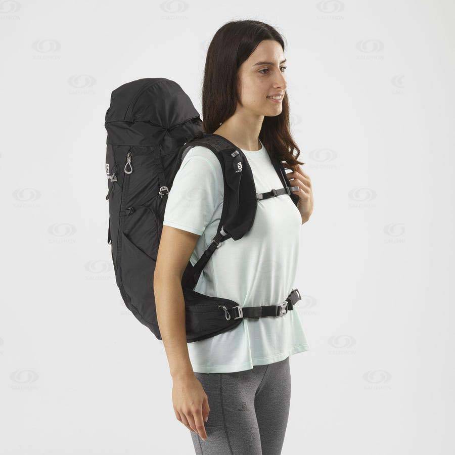 Black Salomon OUT WEEK 38+6 Women's Backpacks | US-W1280