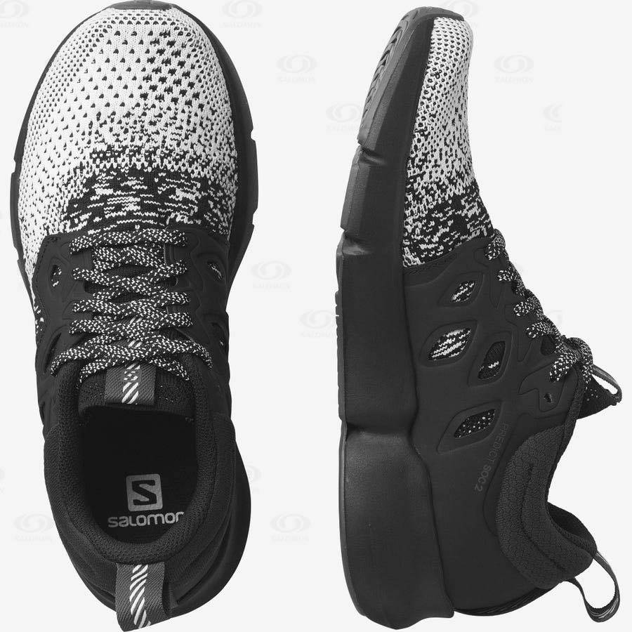 Black Salomon PREDICT SOC 2 Women's Running Shoes | US-A1808