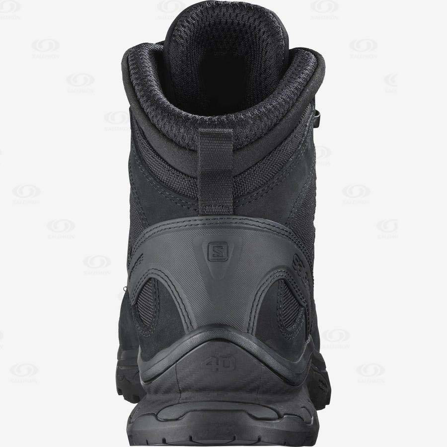 Black Salomon QUEST 4D FORCES 2 EN Men's Forces Boots | US-O1894