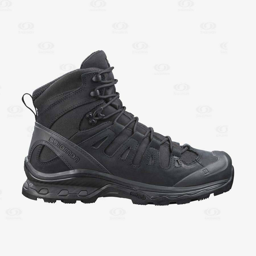 Black Salomon QUEST 4D FORCES 2 EN Men\'s Forces Boots | US-O1894