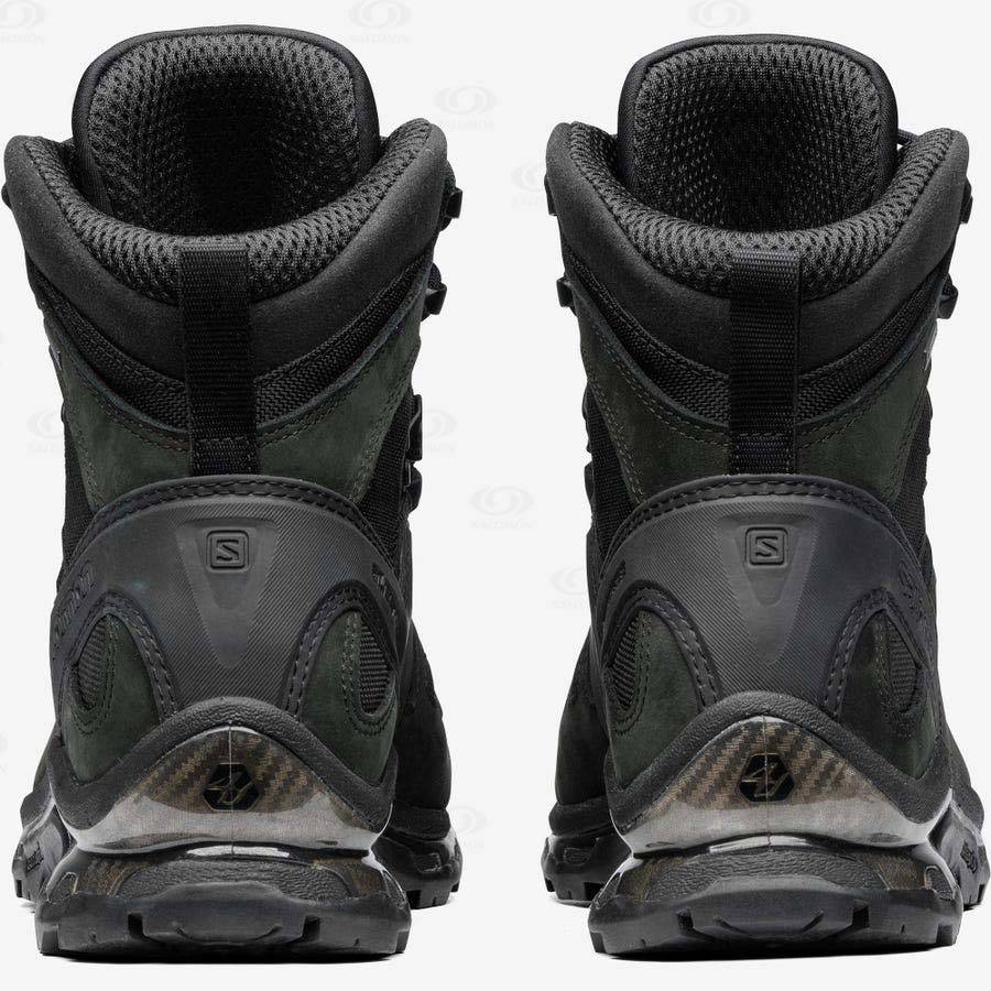 Black Salomon QUEST 4D GORE-TEX ADVANCED Women's Waterproof Shoes | US-O2512