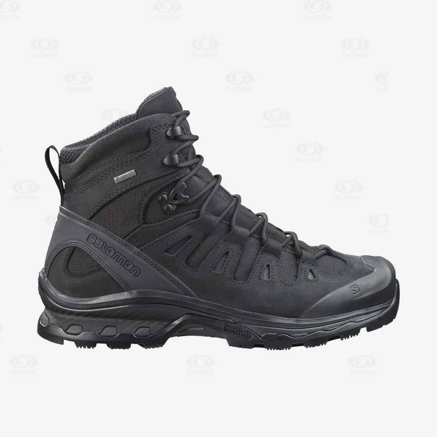 Black Salomon QUEST 4D GORE-TEX FORCES 2 EN Women\'s Waterproof Boots | US-O2013