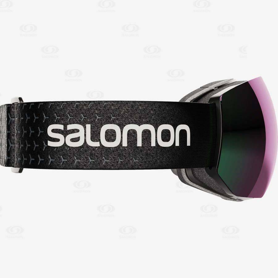 Black Salomon RADIUM PRO SIGMA Men's Goggles | US-W3910