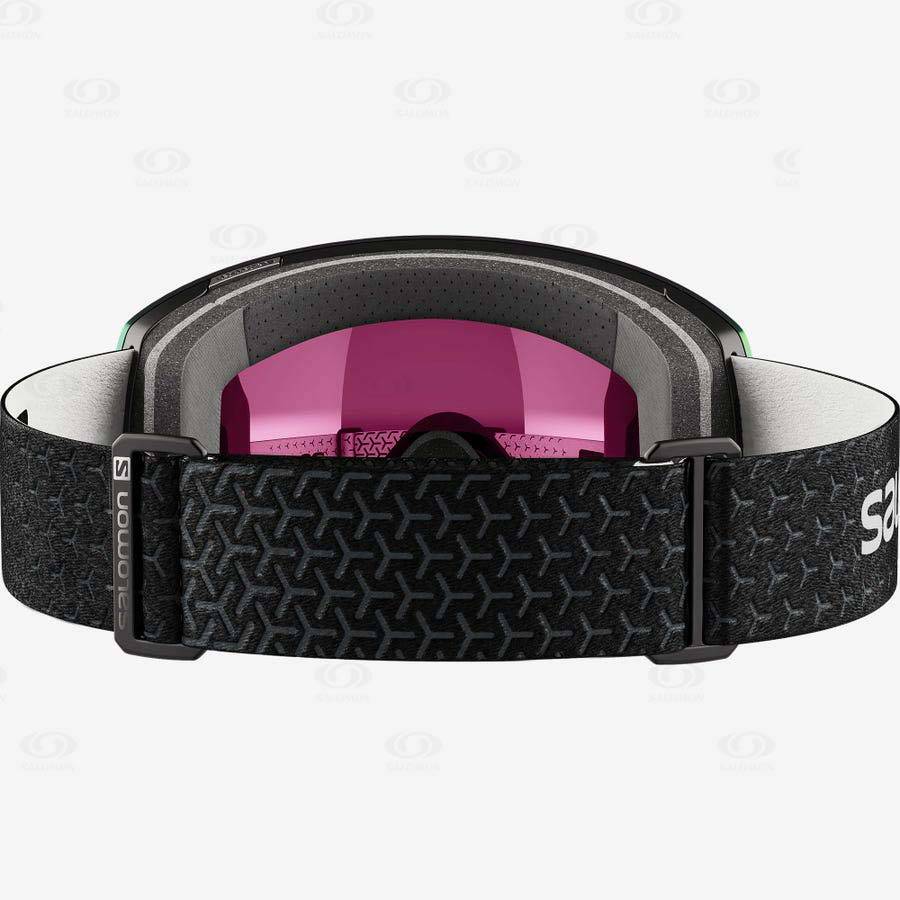 Black Salomon RADIUM PRO SIGMA Women's Goggles | US-W1070