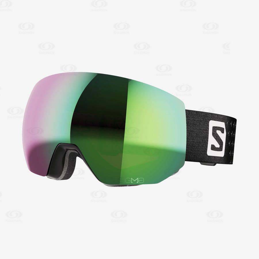 Black Salomon RADIUM PRO SIGMA Women\'s Goggles | US-W1070