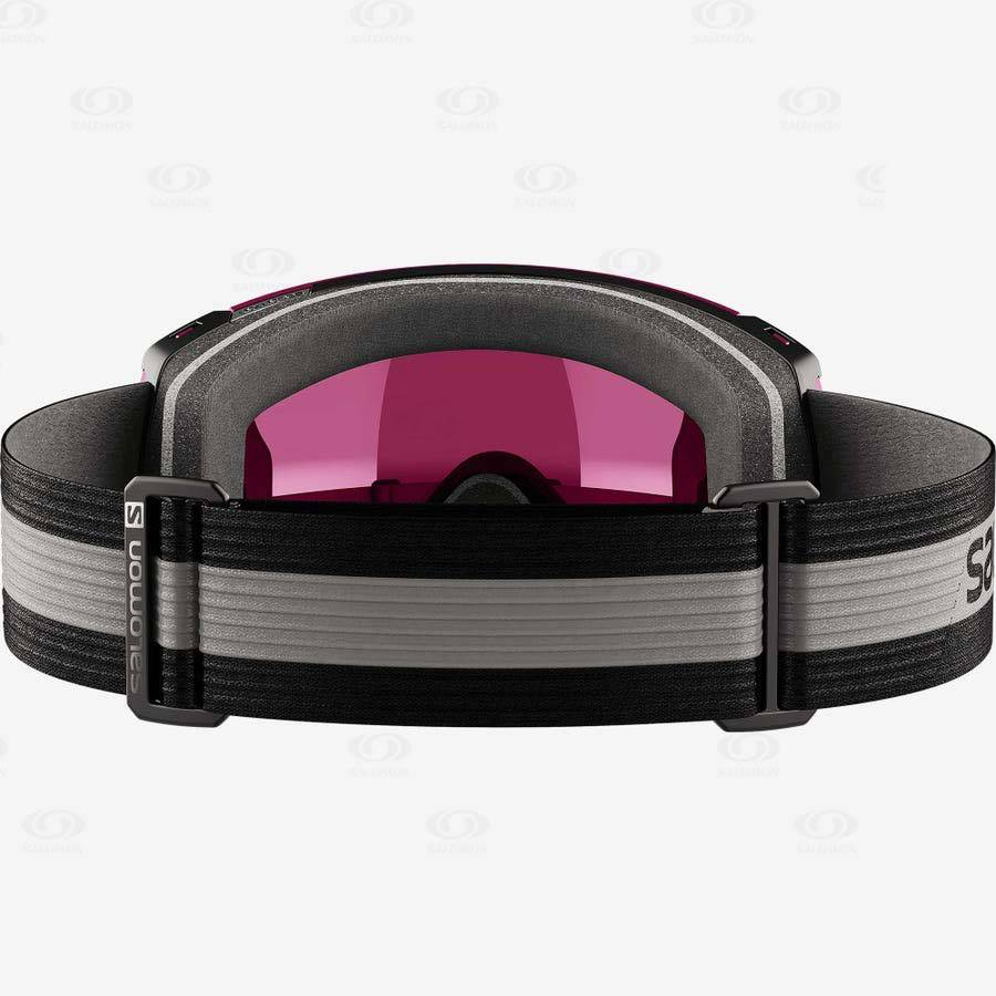 Black Salomon RADIUM SIGMA Men's Goggles | US-N2562