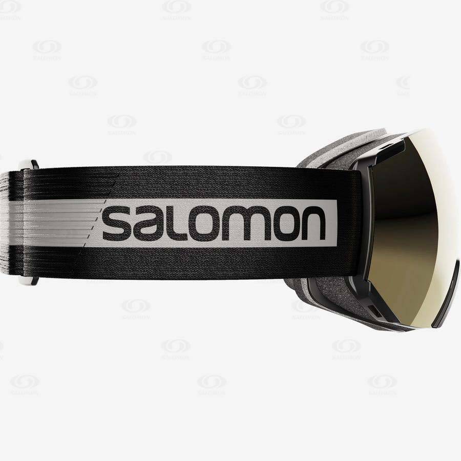 Black Salomon RADIUM SIGMA Men's Goggles | US-N2562