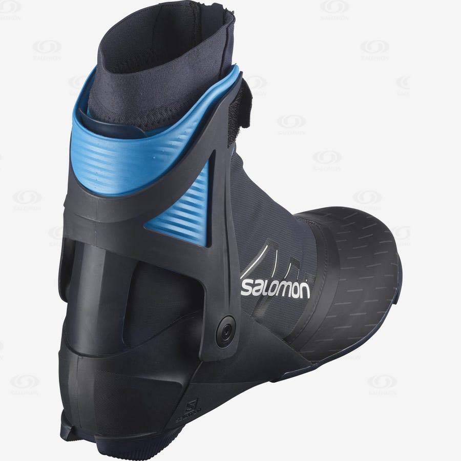 Black Salomon RS10 PROLINK Men's Ski Boots | US-W2200