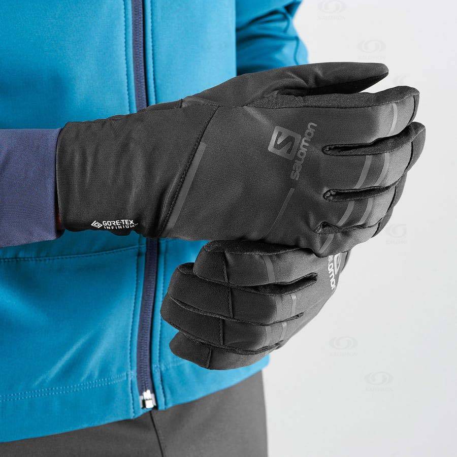 Black Salomon RS PRO INFINIUM® Men's Gloves | US-W1050