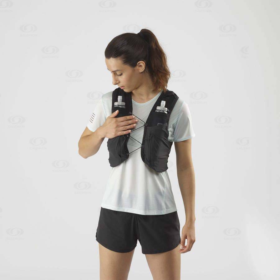 Black Salomon SENSE PRO 10 Women's Running Packs | US-S1653