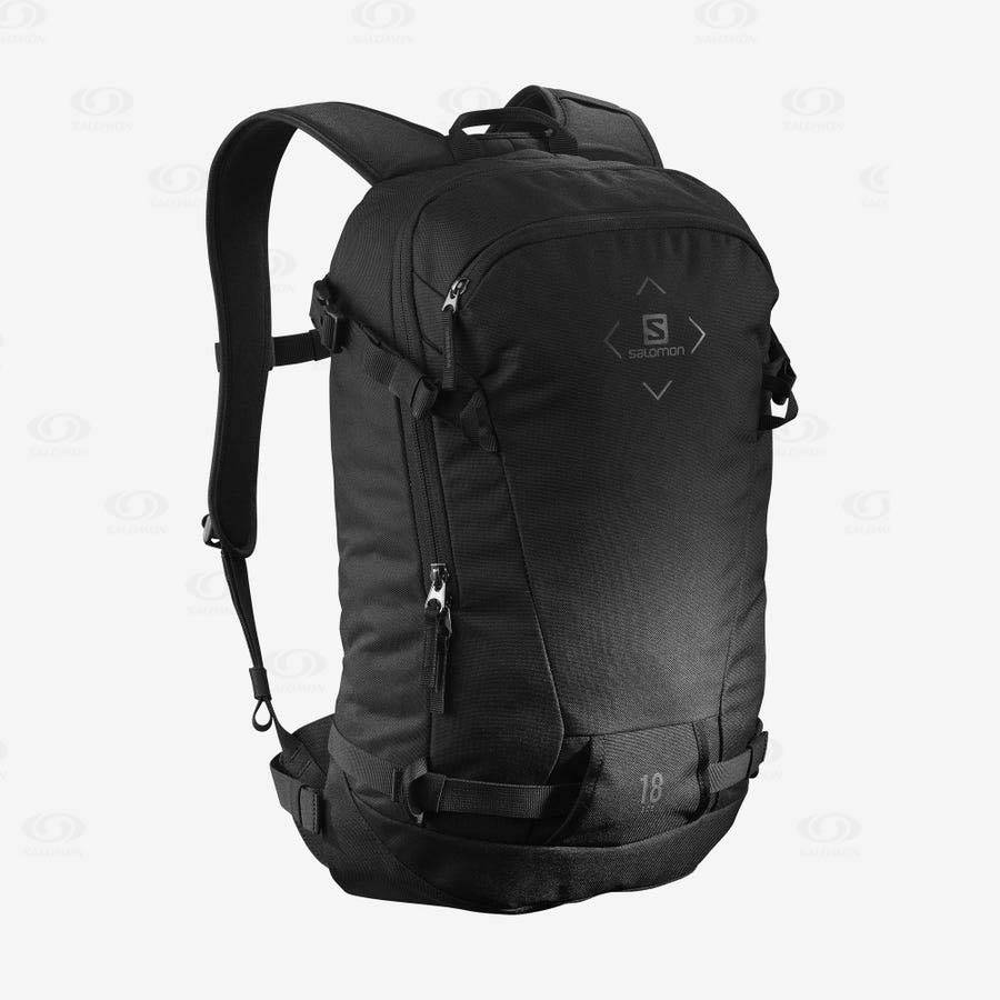 Black Salomon SIDE 18 Men\'s Backpacks | US-S1821