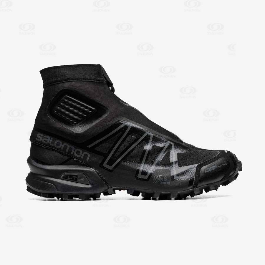 Black Salomon SNOWCROSS ADVANCED Men\'s Sneakers | US-S2038