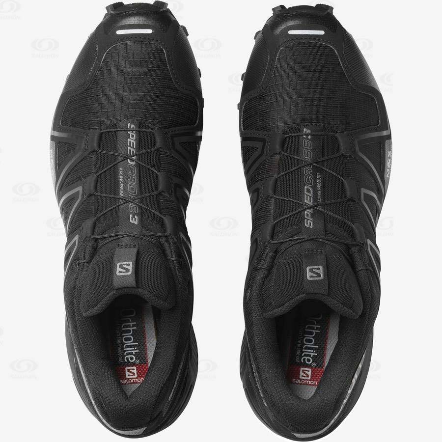 Black Salomon SPEEDCROSS 3 Women's Sneakers | US-M1069