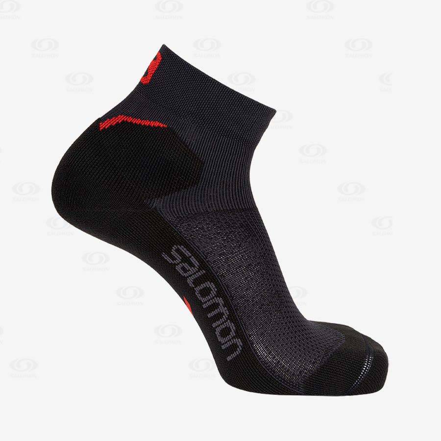 Black Salomon SPEEDCROSS ANKLE Men\'s Socks | US-A1248