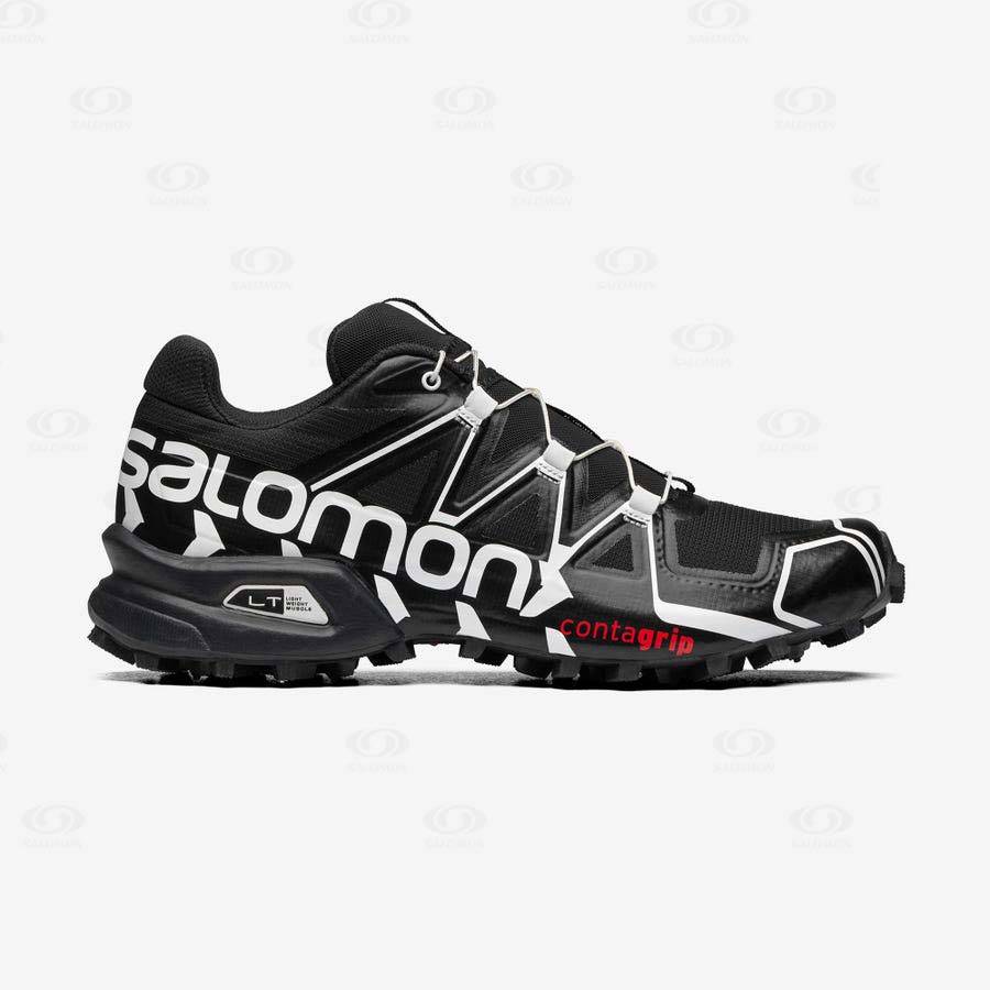 Black Salomon SPEEDCROSS OFFROAD Men\'s Sneakers | US-N1407