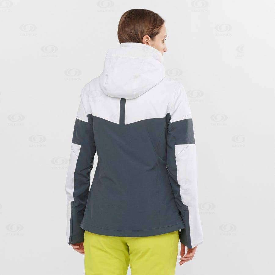 Black Salomon SPEED Women's Insulated Jackets | US-S1730