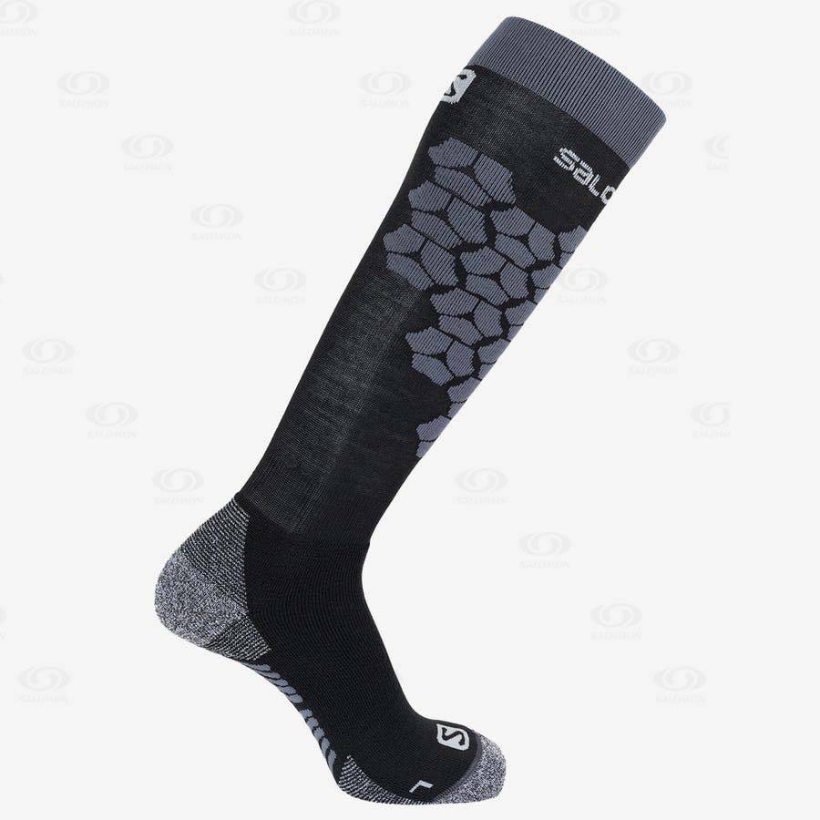 Black Salomon S/ACCESS 2-PACK Women's Socks | US-M1034