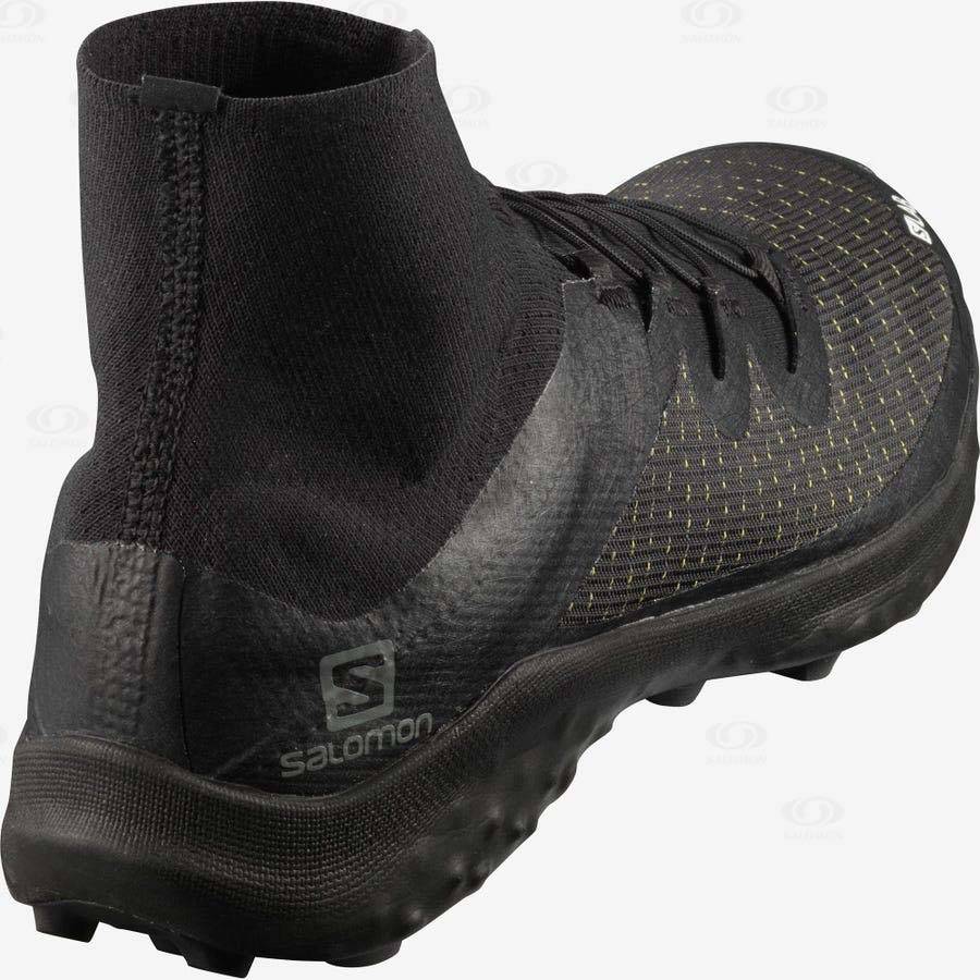 Black Salomon S/LAB CROSS Men's Trail Running Shoes | US-O1663