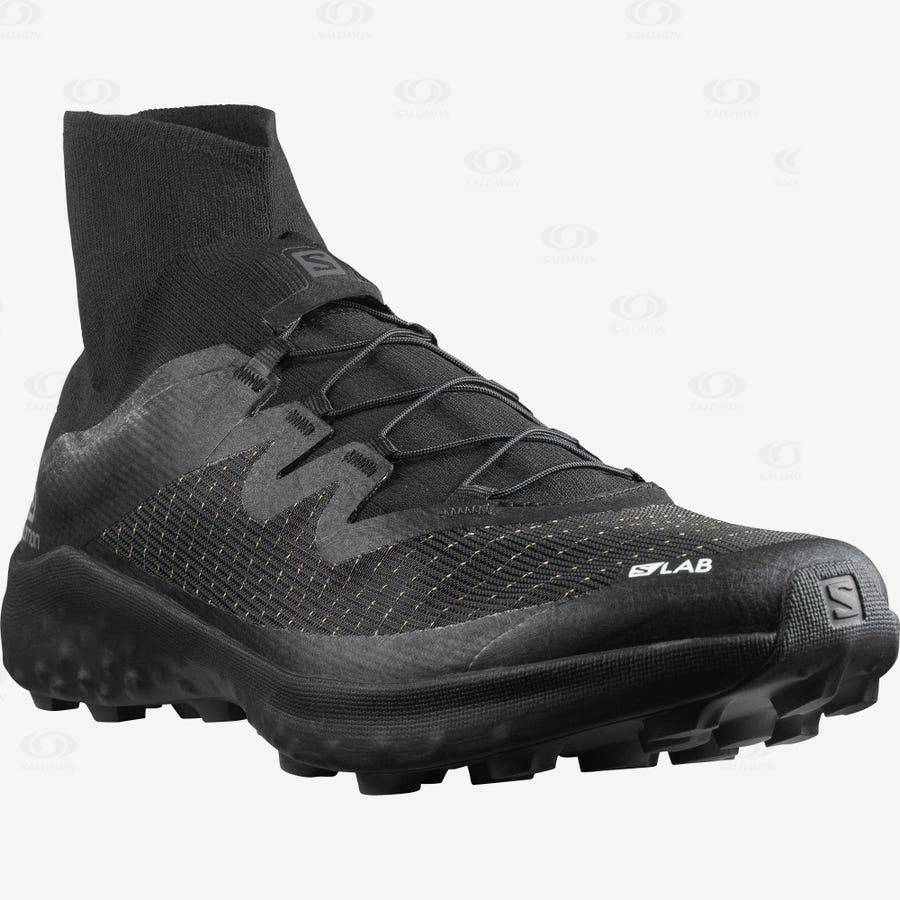 Black Salomon S/LAB CROSS Men's Trail Running Shoes | US-O1663