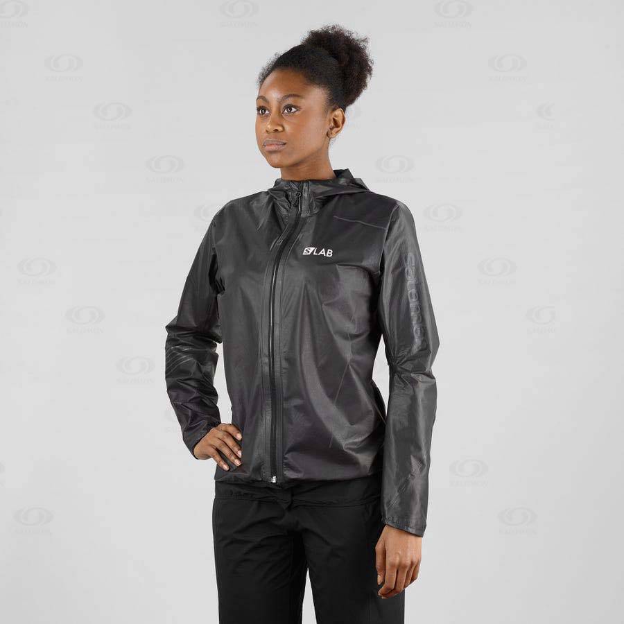 Black Salomon S/LAB GORE-TEX SHAKEDRY™ Women's Waterproof Jackets | US-O1637