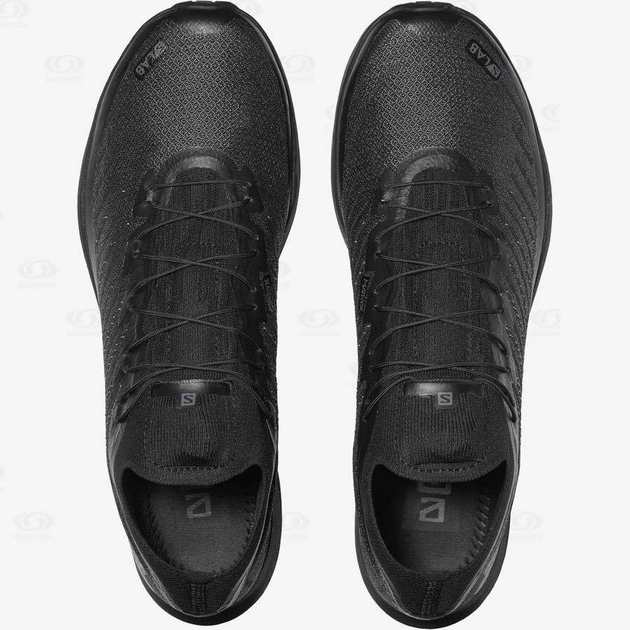 Black Salomon S/LAB PULSAR BLACK LIMITED Men's Sneakers | US-O1124