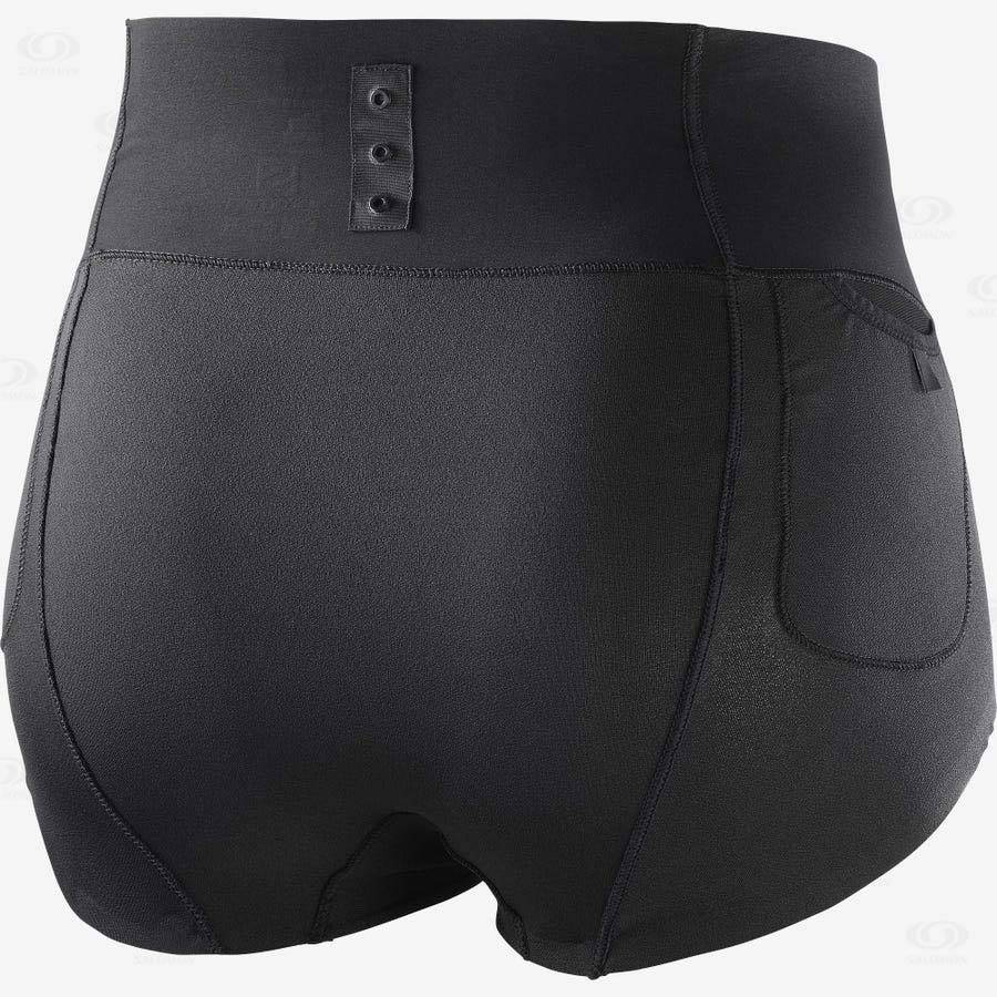 Black Salomon S/LAB SENSE BRIEF Women's Shorts | US-O2559