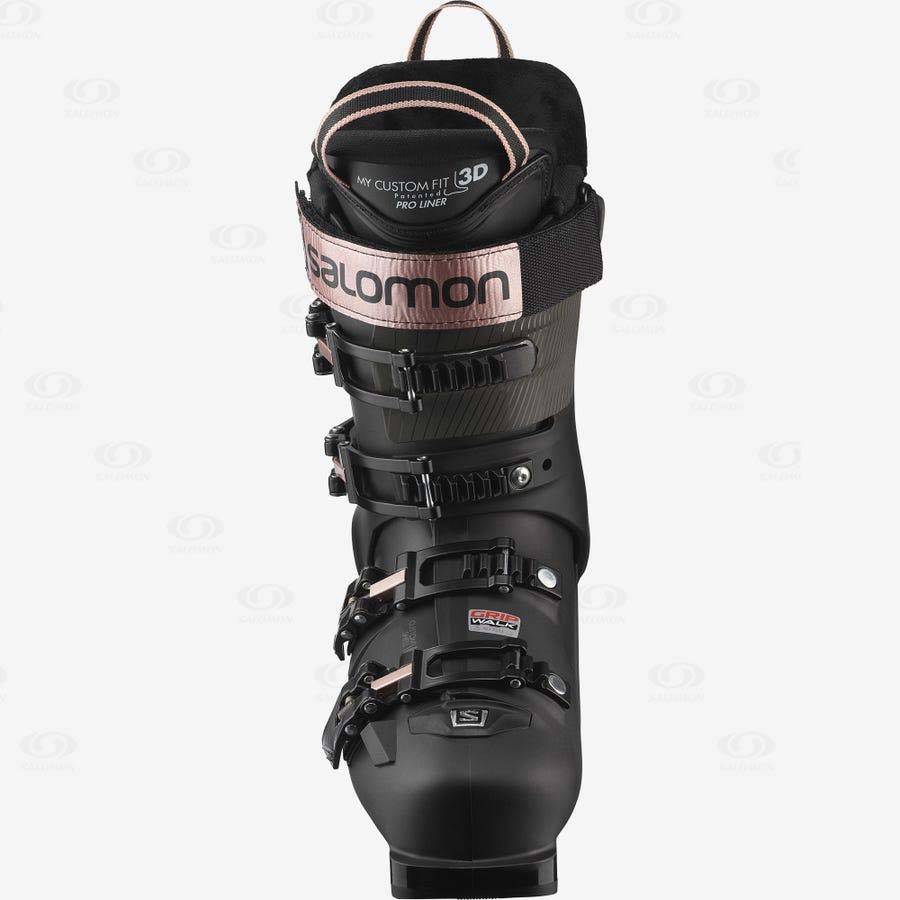 Black Salomon S/MAX 110 Women's Ski Boots | US-W1430