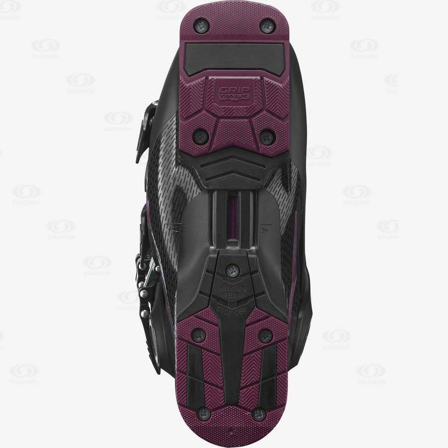 Black Salomon S/MAX 120 Women's Ski Boots | US-A1157