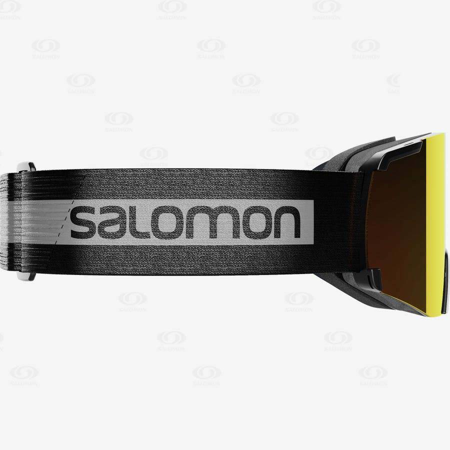 Black Salomon S/VIEW Men's Goggles | US-L1396