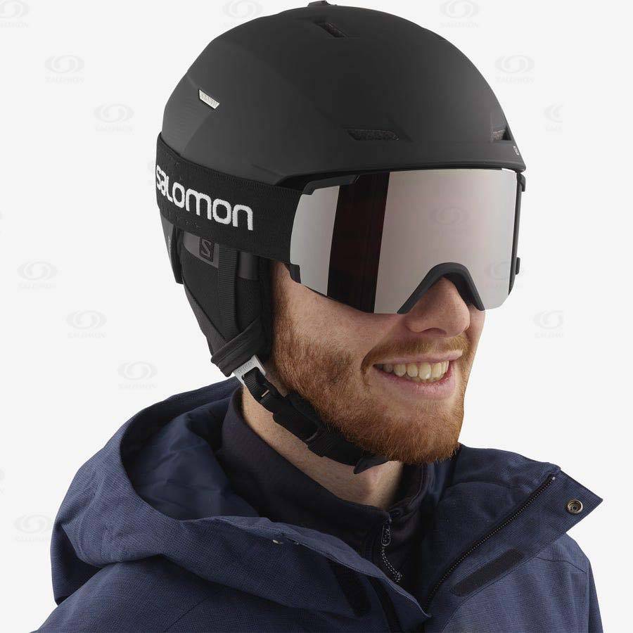 Black Salomon S/VIEW SIGMA Men's Goggles | US-S1226