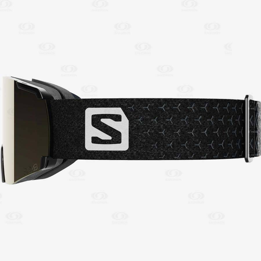 Black Salomon S/VIEW SIGMA Men's Goggles | US-S1226