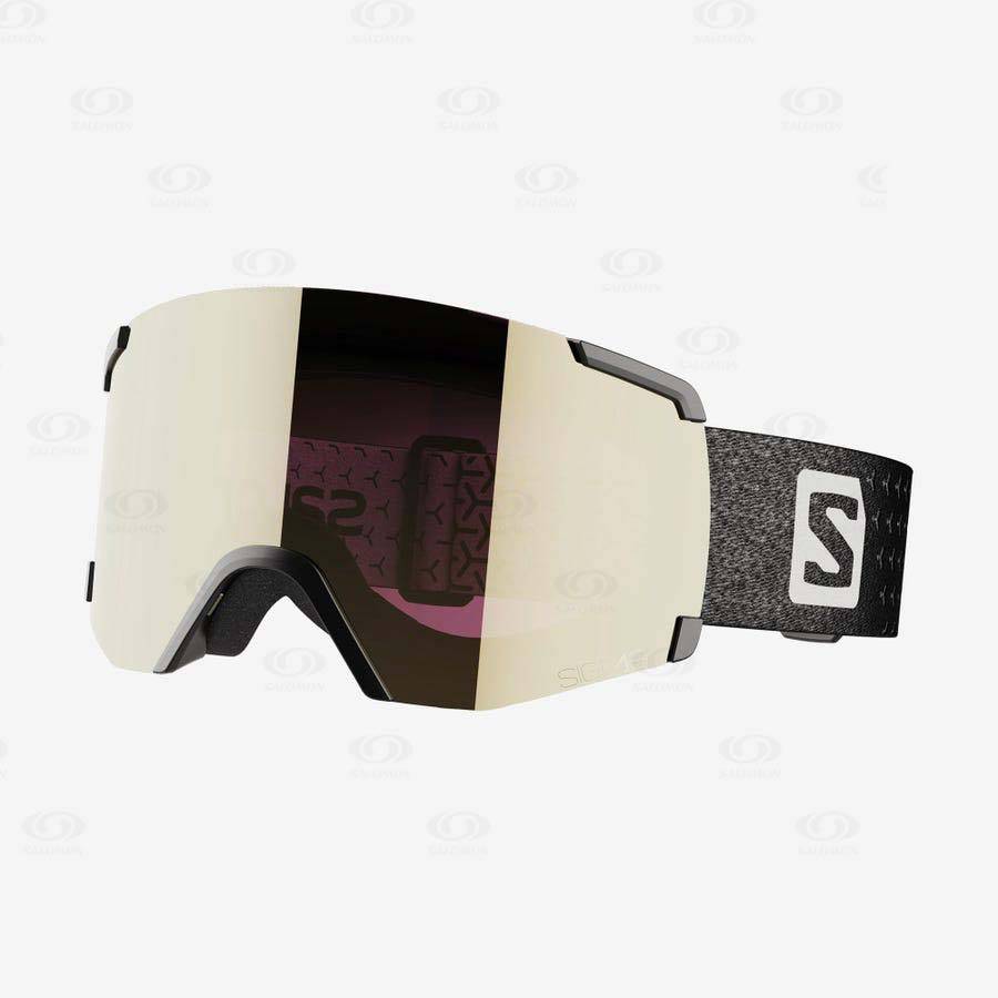 Black Salomon S/VIEW SIGMA Men\'s Goggles | US-S1226