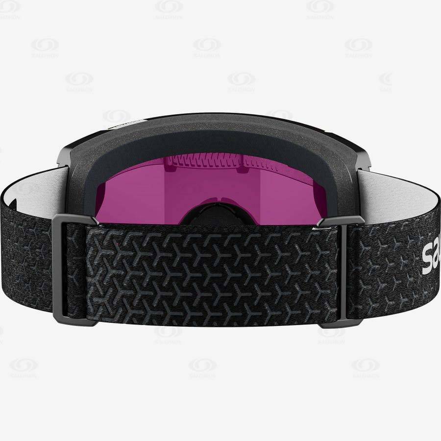 Black Salomon S/VIEW SIGMA Women's Goggles | US-M1622