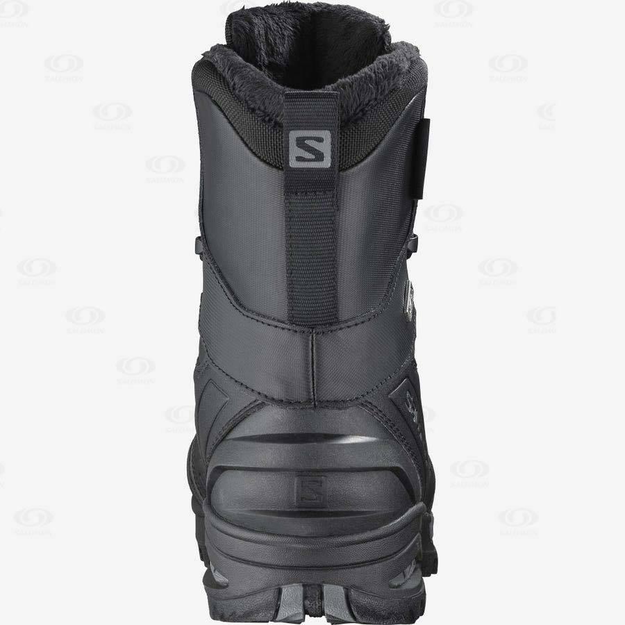 Black Salomon TOUNDRA FORCES CLIMASALOMON™ Women's Waterproof Boots | US-A1542