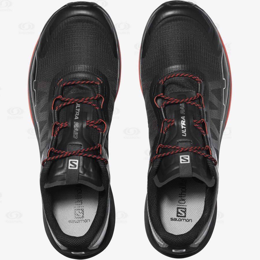 Black Salomon ULTRA RAID Men's Sneakers | US-L1942