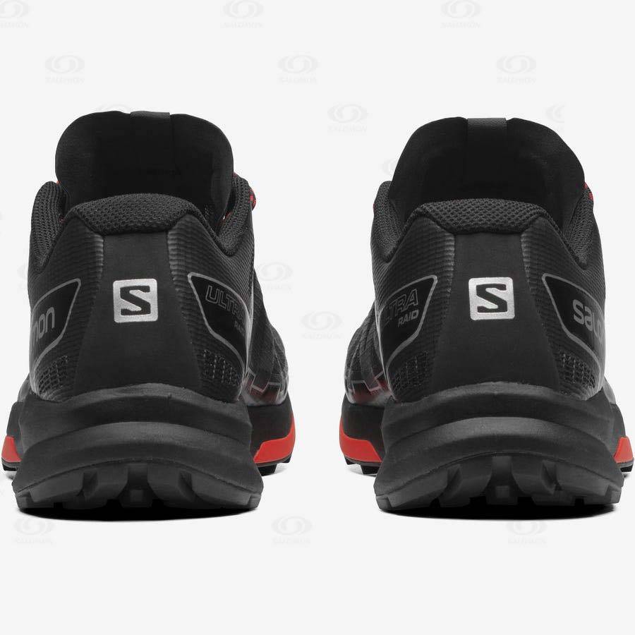 Black Salomon ULTRA RAID Men's Sneakers | US-L1942