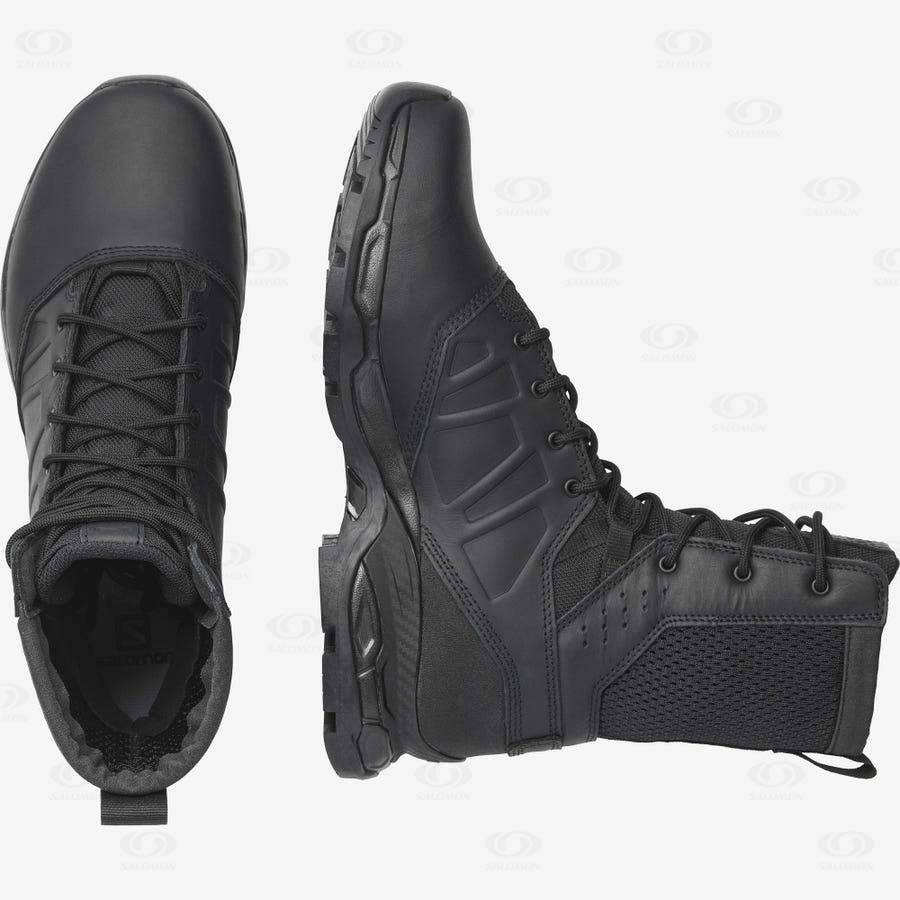 Black Salomon URBAN JUNGLE ULTRA Men's Forces Boots | US-W1610