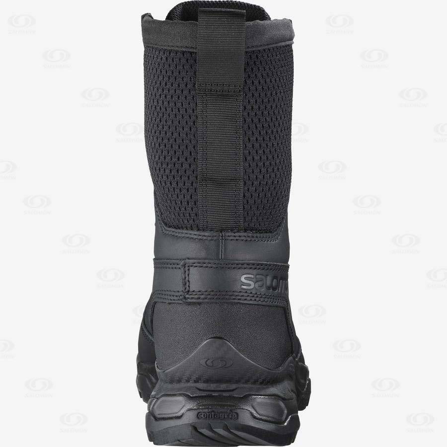 Black Salomon URBAN JUNGLE ULTRA Men's Forces Boots | US-W1610