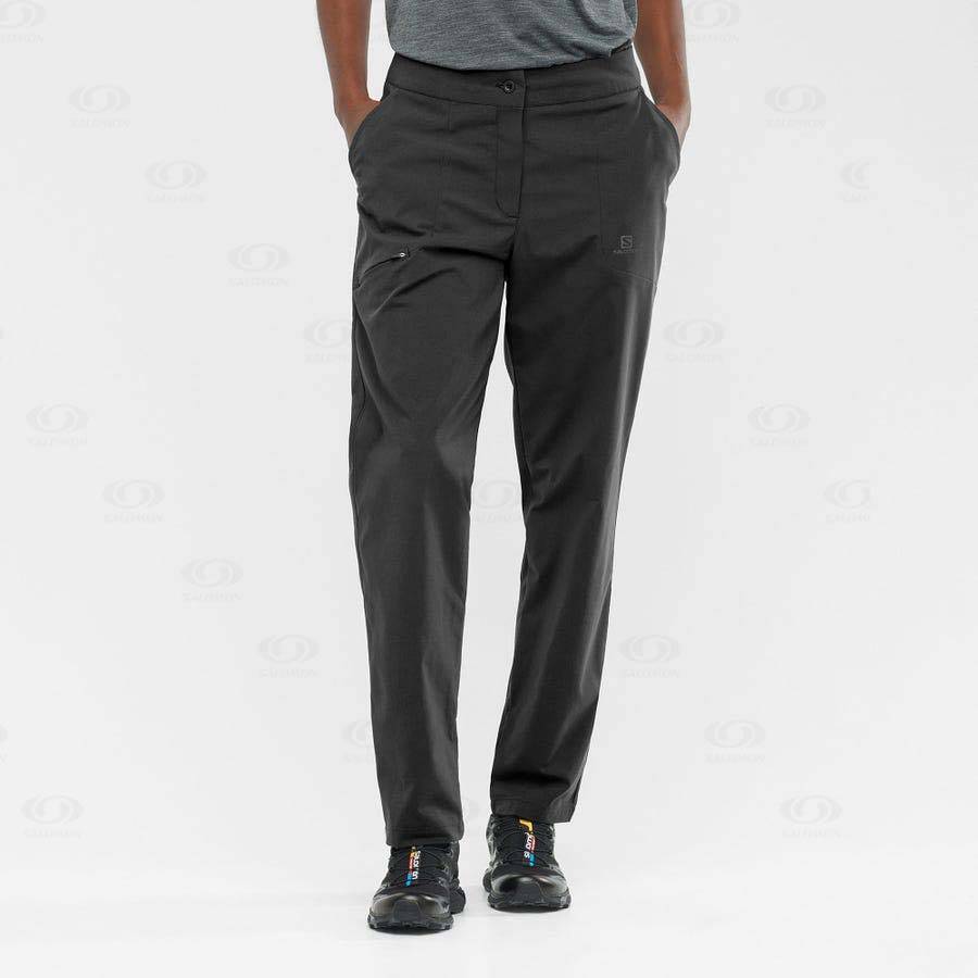 Black Salomon WAYFARER CITY Women's Pants | US-O1257