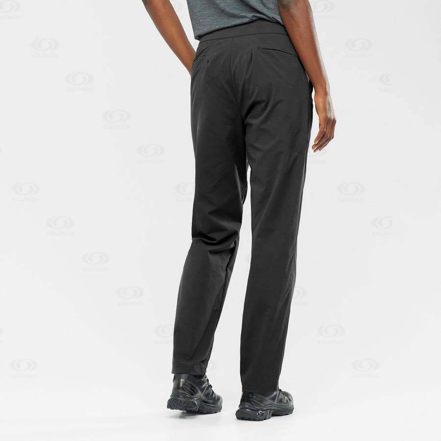 Black Salomon WAYFARER CITY Women's Pants | US-O1257